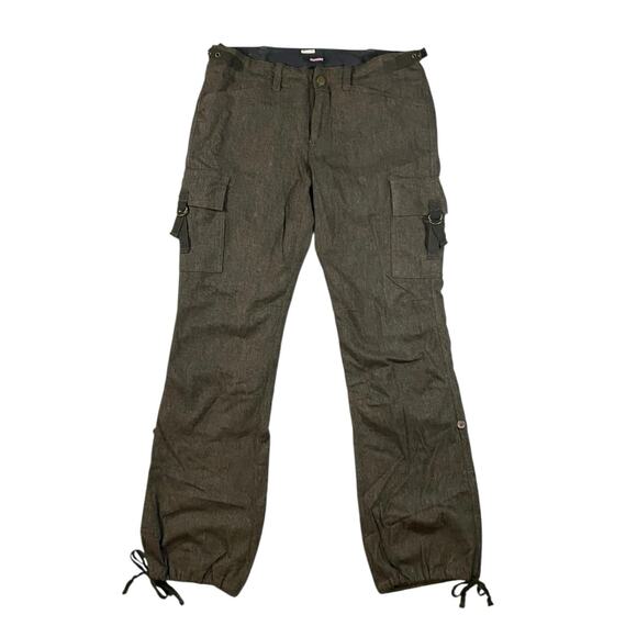 Vintage Y2K Express Wool Cargo Trousers - 6 - Picture 1 of 5
